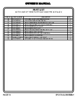 Preview for 14 page of Hoist Fitness CF Commercial Freeweight CF-3172-A Owner'S Manual