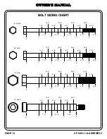 Preview for 14 page of Hoist Fitness CF Commercial Freeweight CF-3461-1 Owner'S Manual