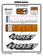 Preview for 9 page of Hoist Fitness CF Commercial Freeweight CF-3461-3 Owner'S Manual