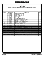 Preview for 10 page of Hoist Fitness CF Commercial Freeweight CF-3462-3 Owner'S Manual