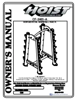 Hoist Fitness CF Commercial Freeweight CF-3465-A Owner'S Manual preview