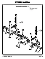 Preview for 9 page of Hoist Fitness CF Commercial Freeweight CF-3860 Owner'S Manual