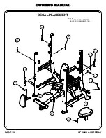 Preview for 14 page of Hoist Fitness CF Commercial Freeweight CF-3860 Owner'S Manual