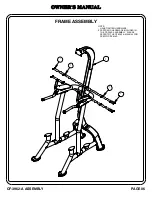 Preview for 7 page of Hoist Fitness CF Commercial Freeweight CF-3962 Owner'S Manual