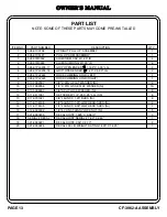 Preview for 14 page of Hoist Fitness CF Commercial Freeweight CF-3962 Owner'S Manual