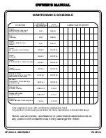 Preview for 25 page of Hoist Fitness CF Commercial Freeweight CF-3962 Owner'S Manual