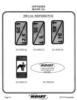 Preview for 30 page of Hoist Fitness CF2179 Owner'S Manual