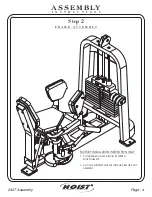 Preview for 5 page of Hoist Fitness CL-2407 Owner'S Manual