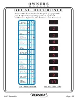 Preview for 36 page of Hoist Fitness CL-2407 Owner'S Manual