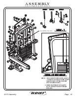 Предварительный просмотр 17 страницы Hoist Fitness CL-2415 Owner'S Manual