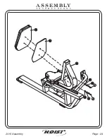 Предварительный просмотр 25 страницы Hoist Fitness CL-2415 Owner'S Manual