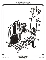 Предварительный просмотр 25 страницы Hoist Fitness CL-2601 Owner'S Manual