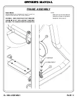 Preview for 12 page of Hoist Fitness CL-3502 Owner'S Manual