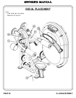 Preview for 31 page of Hoist Fitness CL-3502 Owner'S Manual