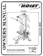 Preview for 1 page of Hoist Fitness CL2201 Owner'S Manual