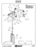 Предварительный просмотр 27 страницы Hoist Fitness Classic III Owner'S Manual