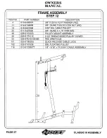 Предварительный просмотр 28 страницы Hoist Fitness Classic III Owner'S Manual