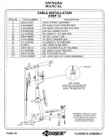 Предварительный просмотр 30 страницы Hoist Fitness Classic III Owner'S Manual