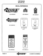 Предварительный просмотр 42 страницы Hoist Fitness Classic III Owner'S Manual