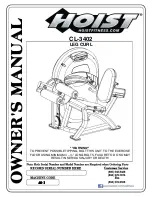 Hoist Fitness CLUB CL-3402 Owner'S Manual preview