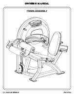 Preview for 5 page of Hoist Fitness CLUB CL-3402 Owner'S Manual