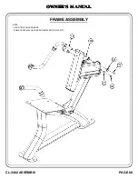 Preview for 9 page of Hoist Fitness CLUB CL-3402 Owner'S Manual