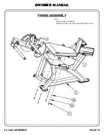 Preview for 15 page of Hoist Fitness CLUB CL-3402 Owner'S Manual