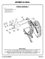 Preview for 17 page of Hoist Fitness CLUB CL-3402 Owner'S Manual