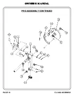 Preview for 20 page of Hoist Fitness CLUB CL-3402 Owner'S Manual