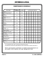 Preview for 32 page of Hoist Fitness CLUB CL-3402 Owner'S Manual