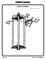 Preview for 6 page of Hoist Fitness CMJ-6101-A Owner'S Manual