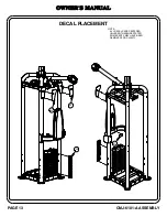 Preview for 14 page of Hoist Fitness CMJ-6101-A Owner'S Manual