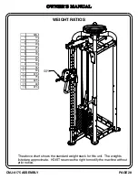 Preview for 29 page of Hoist Fitness CMJ-6175 Owner'S Manual