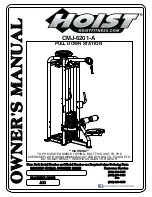 Hoist Fitness CMJ-6201-A Owner'S Manual preview