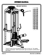 Предварительный просмотр 28 страницы Hoist Fitness CMJ-6201-A Owner'S Manual