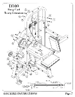 Preview for 8 page of Hoist Fitness Dual 100 Assembly Instructions Manual