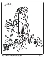 Preview for 5 page of Hoist Fitness Dual 300 Assembly Instructions Manual