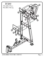 Preview for 5 page of Hoist Fitness dual 500 Assembly Instruction Manual