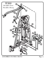 Preview for 7 page of Hoist Fitness dual 500 Assembly Instruction Manual