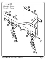 Preview for 8 page of Hoist Fitness dual 500 Assembly Instruction Manual