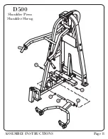 Preview for 9 page of Hoist Fitness dual 500 Assembly Instruction Manual