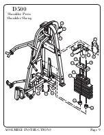 Preview for 10 page of Hoist Fitness dual 500 Assembly Instruction Manual