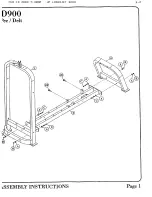 Preview for 2 page of Hoist Fitness Dual 900 Assembly Instructions Manual