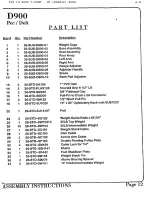 Preview for 13 page of Hoist Fitness Dual 900 Assembly Instructions Manual