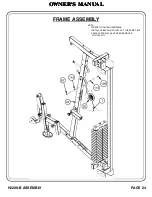 Предварительный просмотр 25 страницы Hoist Fitness H2200-B Owner'S Manual