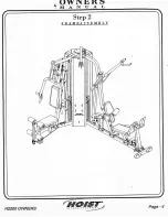 Preview for 3 page of Hoist Fitness H2200 Owner'S Manual