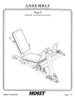 Предварительный просмотр 14 страницы Hoist Fitness H300LP-t Option Owner'S Manual