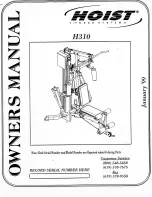 Hoist Fitness H310 Owner'S Manual предпросмотр