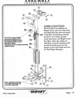 Предварительный просмотр 9 страницы Hoist Fitness H310 Owner'S Manual