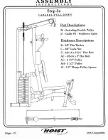 Предварительный просмотр 19 страницы Hoist Fitness H310 Owner'S Manual